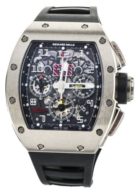 richard mille rm011 titanium chronograph annual calendar rm11-fm full|Richard Mille RM 011 Titanium .